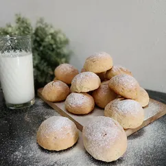 Творожное печенье с апельсиновой цедрой