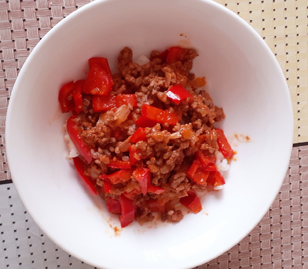 Сладкий перец с мясом