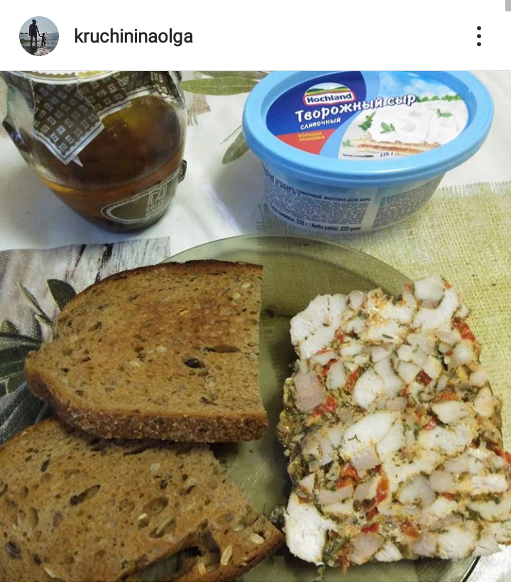Куриный рулет на завтрак