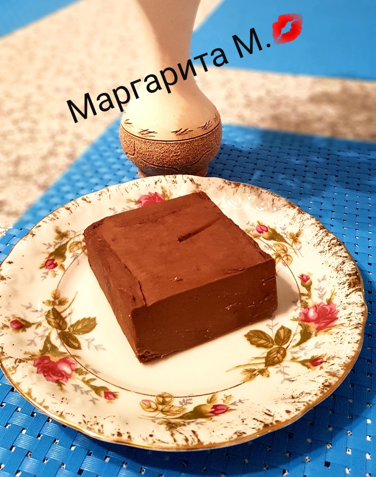 Домашнее шоколадное сливочное масло