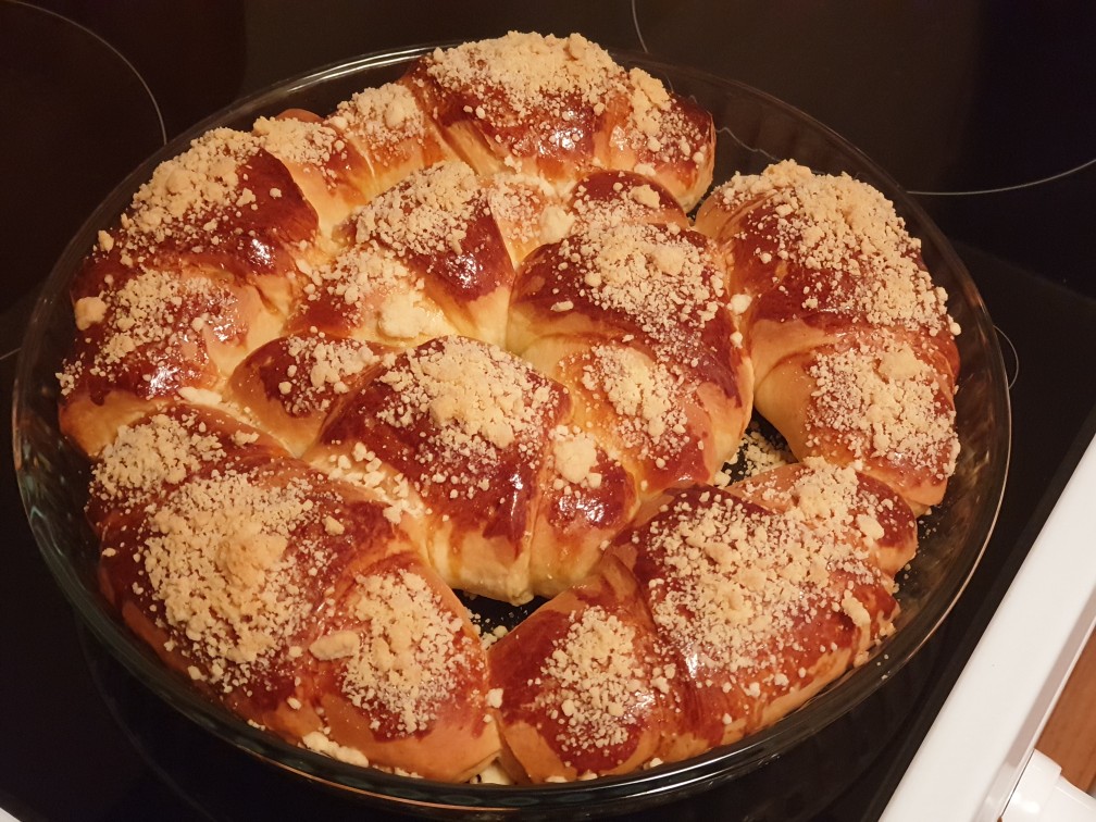 Рогалики сдобные