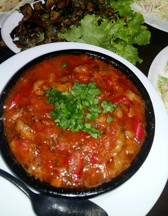 Чашушули из говядины