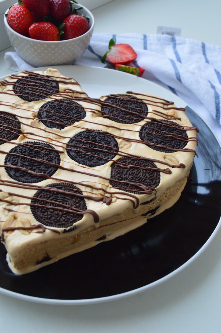 Торт мороженое «Сникерс» (не ПП)