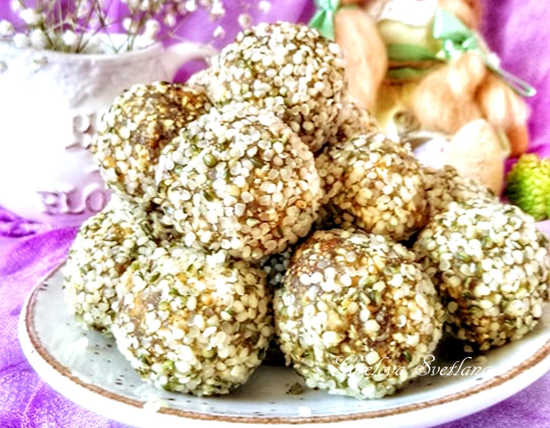 Полезные конфеты «Коноплянка»