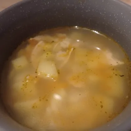 Куриный суп со звëздочками