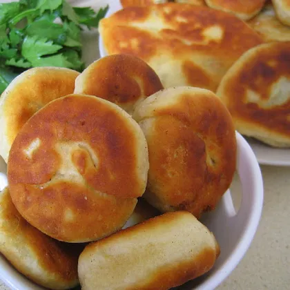 Пирожки на кефире с тунцом и картофелем