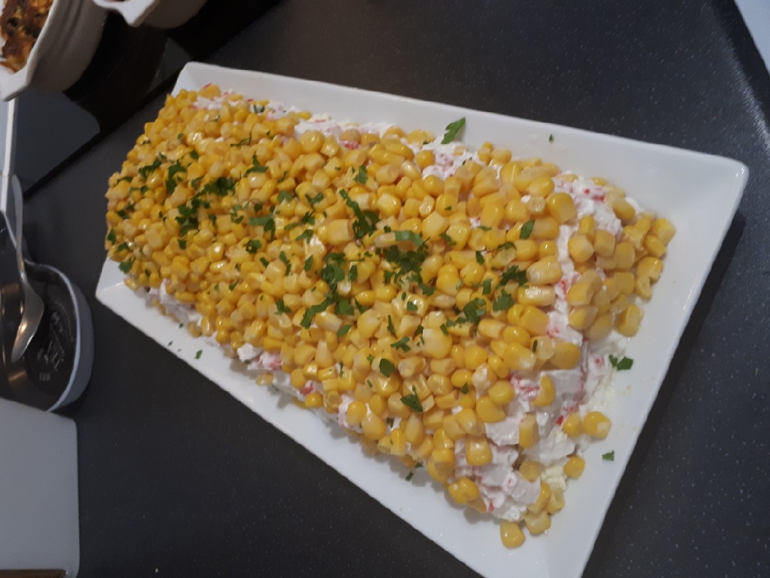 Салат с морской капустой