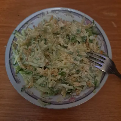 Салат с картофелем пай