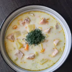 Лохикейто - финская сливочная уха