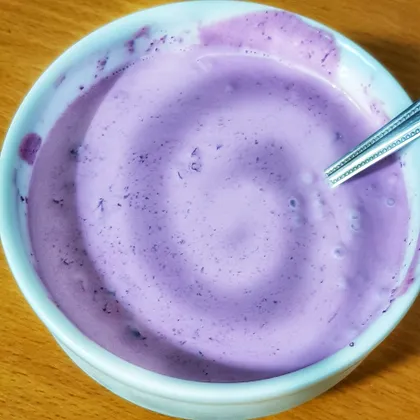 Йогурт из черники