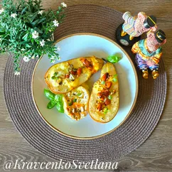 Груши запеченные с сыром