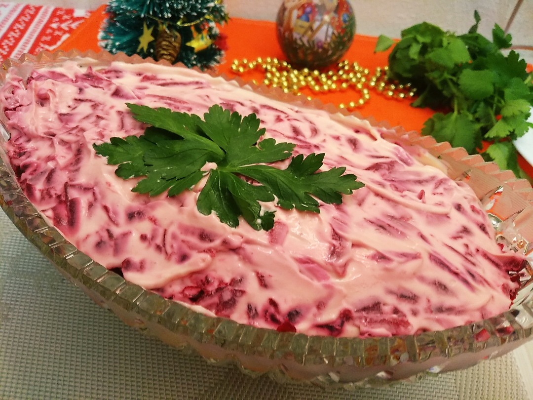 Селёдка под шубой. Классический рецепт