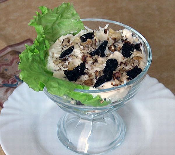 Салат «Белоснежка» — рецепт с фото пошагово