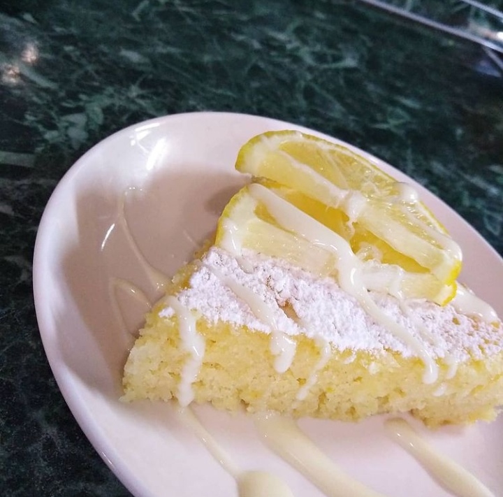 Простой лимонный пирог