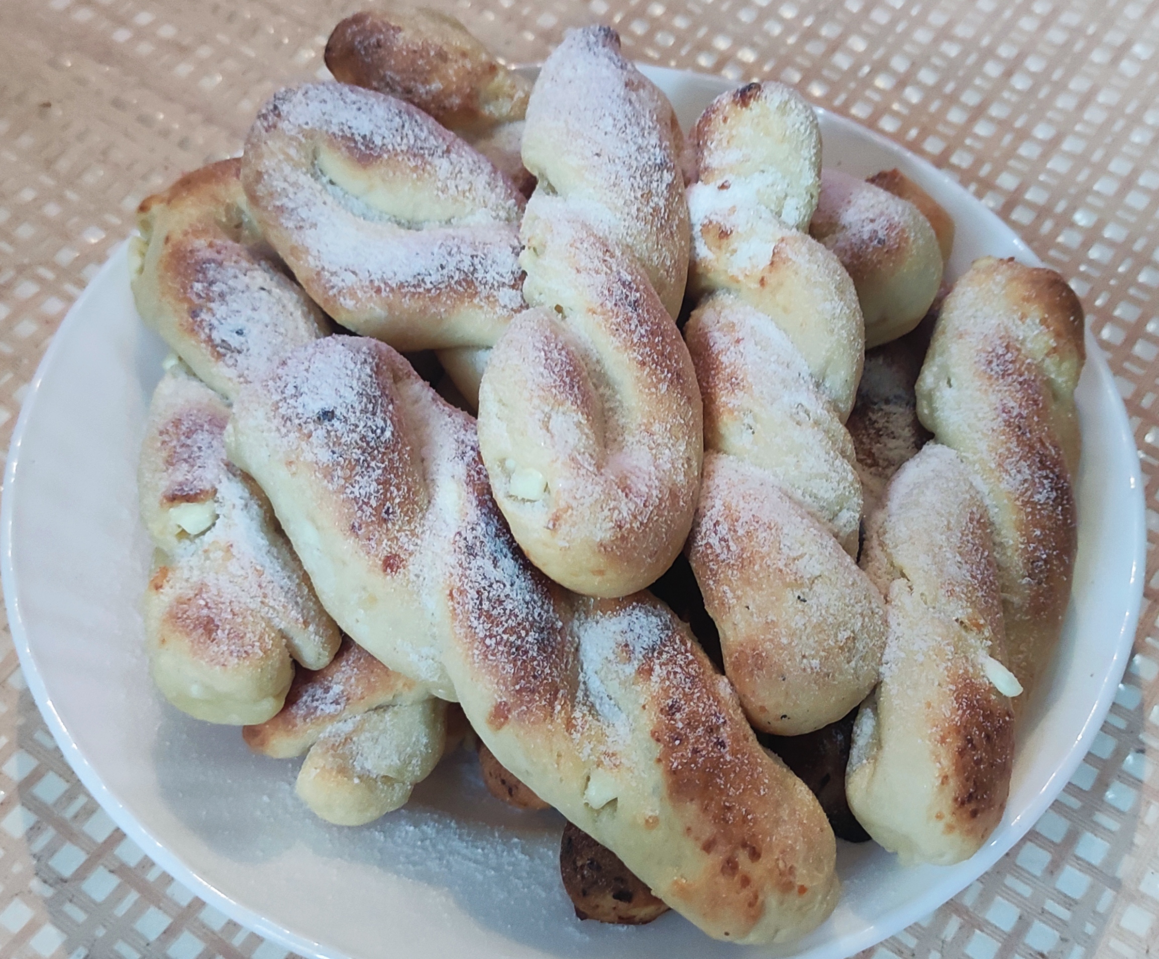 Творожные косички 