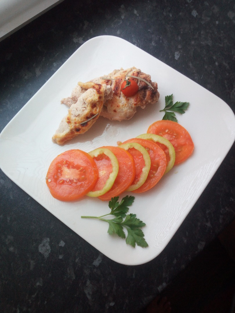 Куриное филе под кефирным маринадом #ПП