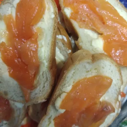 Бутерброды с горбушей