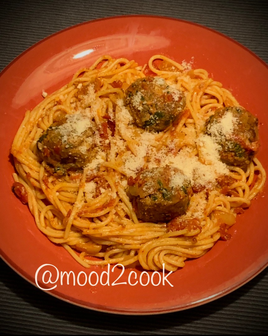 Паста спагетти с итальянскими митболлами в томатном соусе | Spaghetti & Meatballs 🇮🇹