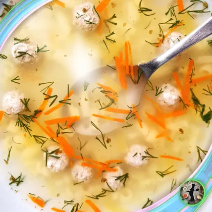 Суп с фрикадельками — невероятно вкусно и просто😋🍲