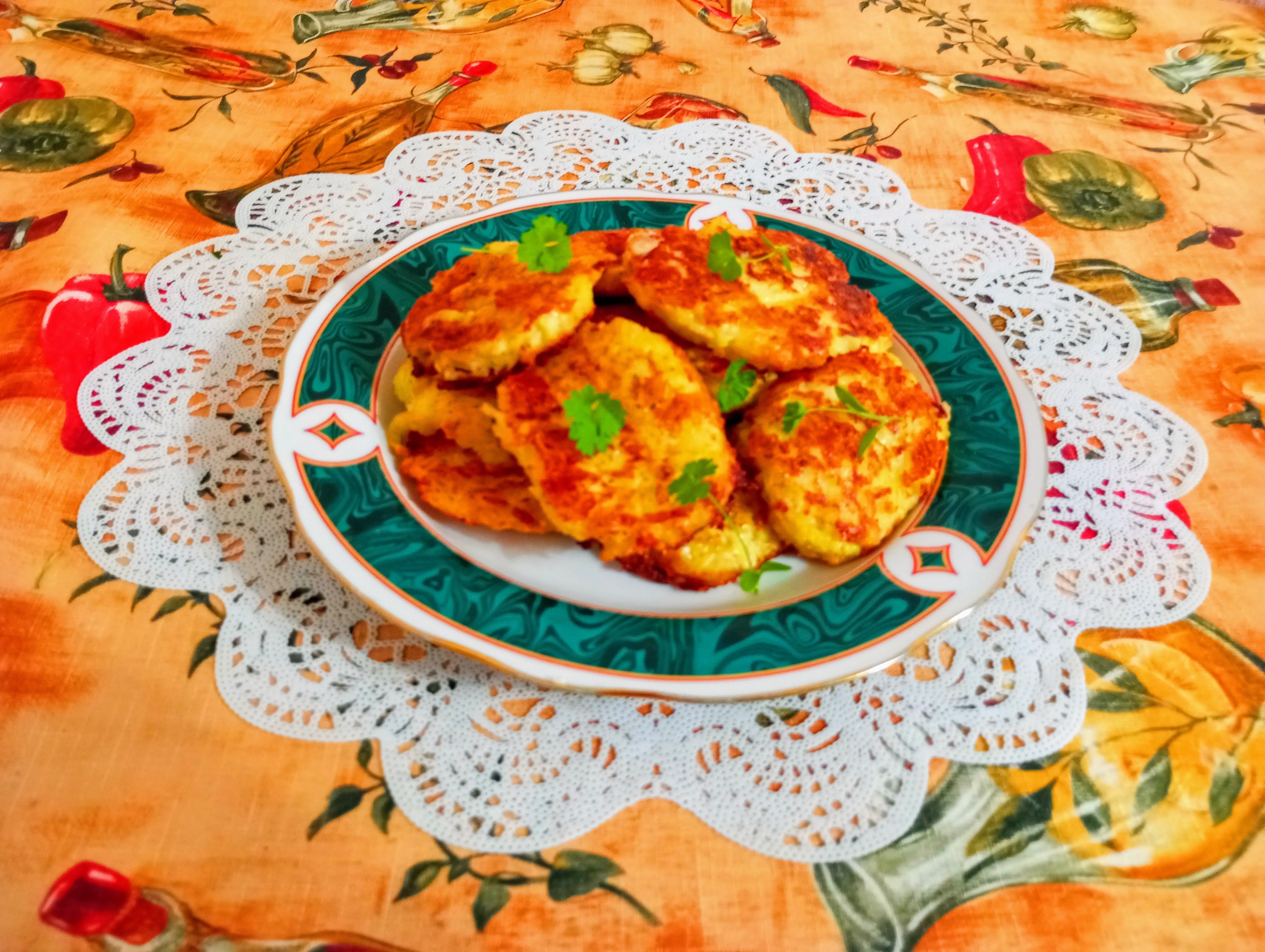 Драники с луком и сыром