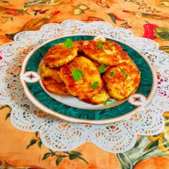 Драники с луком и сыром