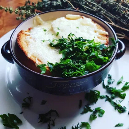 Французский луковый суп #кулинарныймарафон