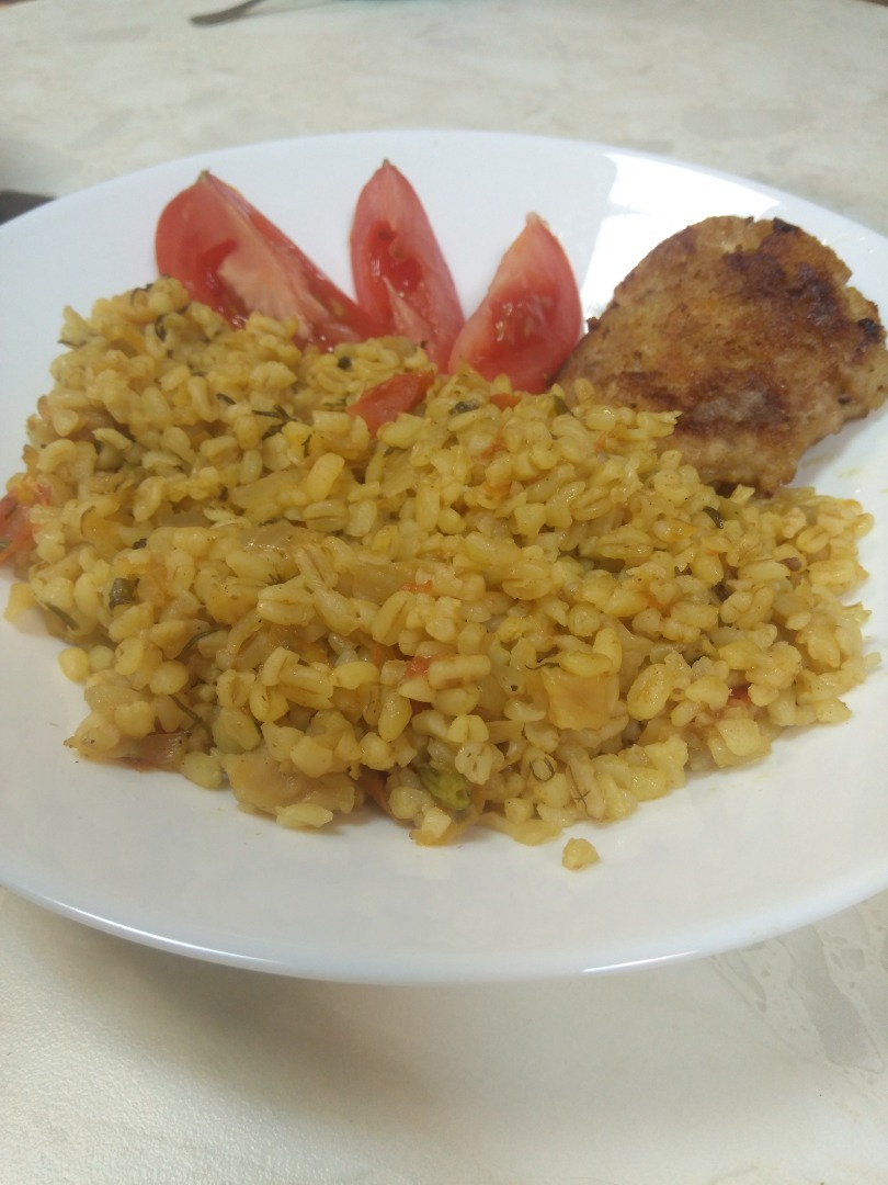 Каша с овощами
