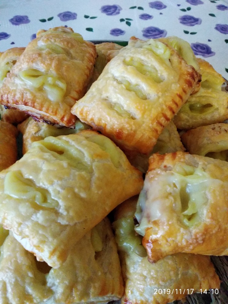 Слойки с кремом ✓
