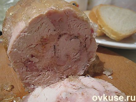 Ветчина из курицы