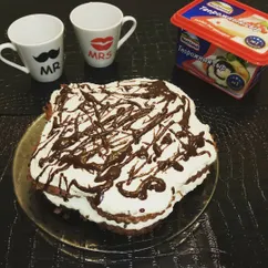 Кофейный ☕,воздушный тортик🍰