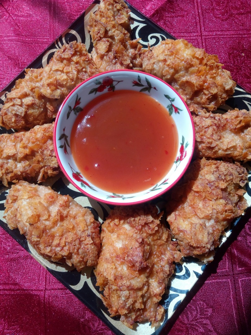 Куриная грудка в чипсах