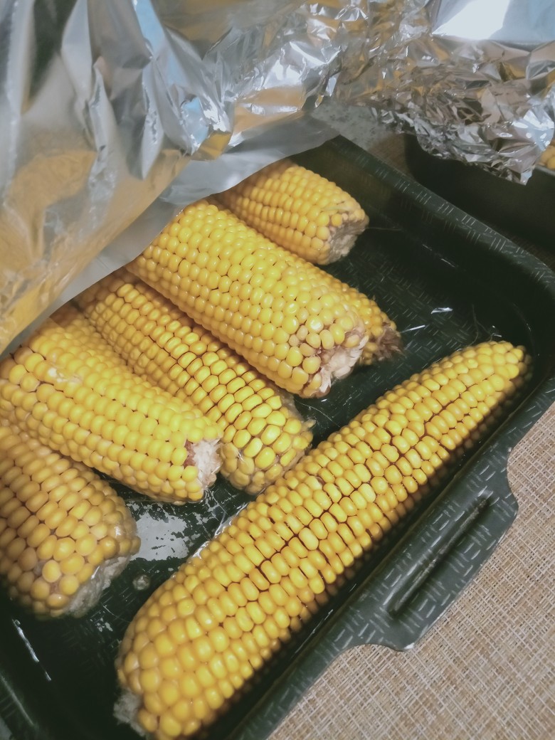 Вареная кукуруза в духовке
