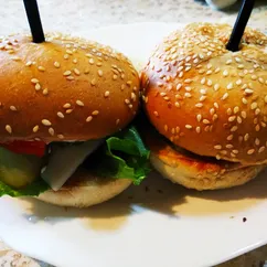 Домашние гамбургеры.🍔