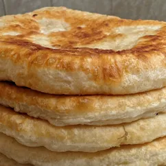 Пышные лепешки на кефире