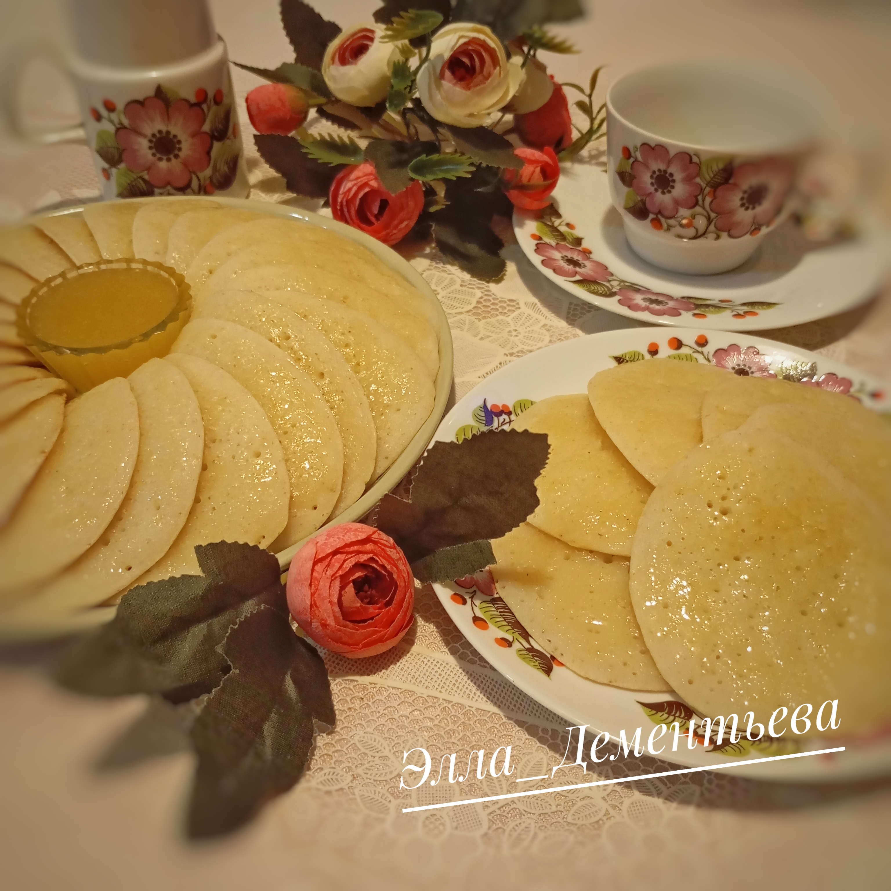 Марокканские блины "Багрир" на манке