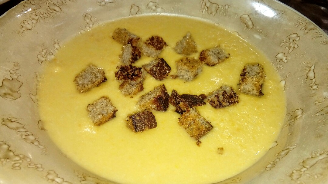 Тыквенный суп-пюре со сливками👍🍴🍛