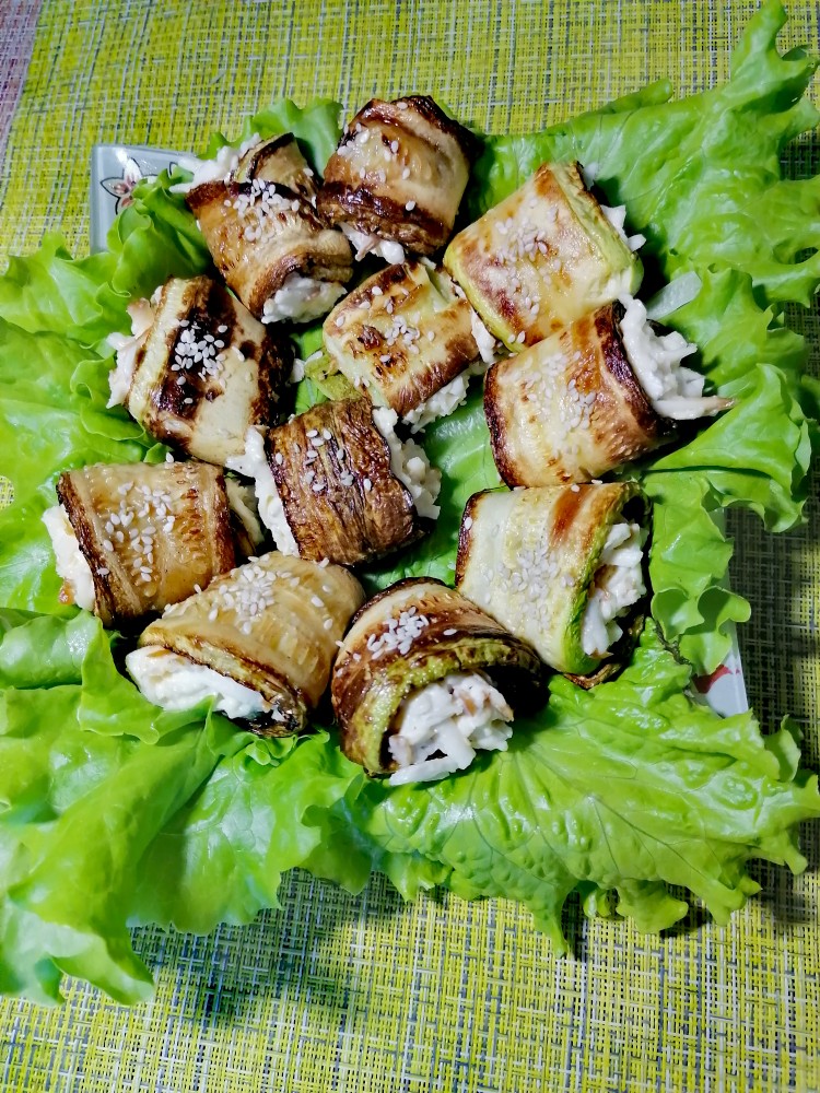 Рулет из кабачков