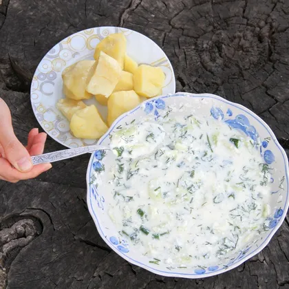 Огуречный салат прямиком из лета - Gurkensalat