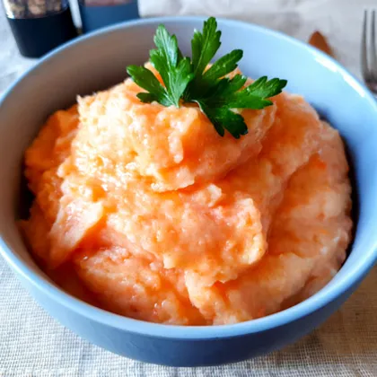 Картофельно-морковное пюре