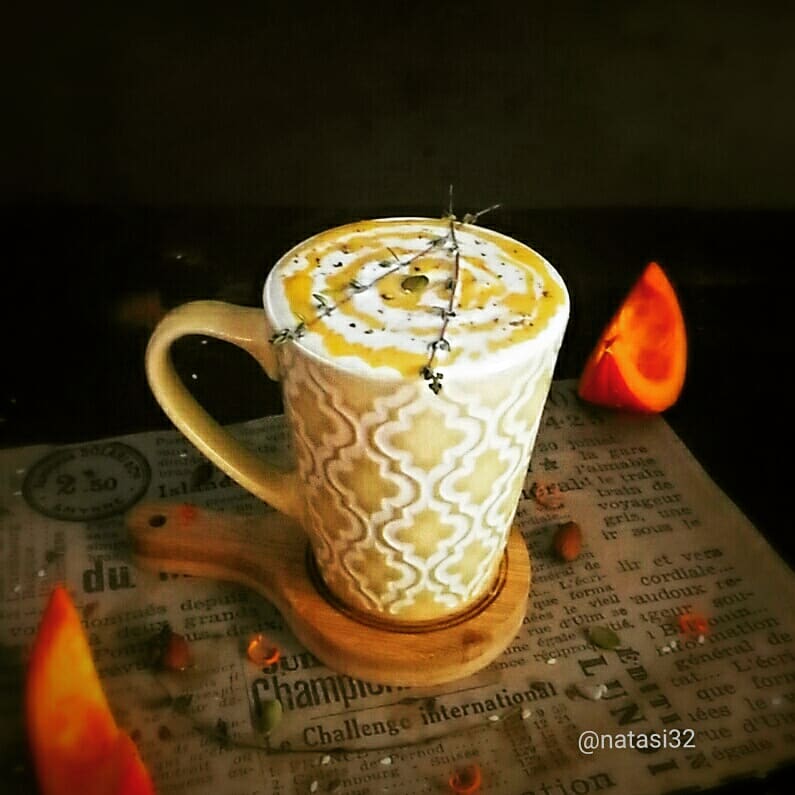 Тыквенный капучино (cappuccino di zucca)
