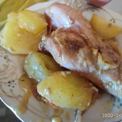 Куриные голени с нежнейшей картошечкой