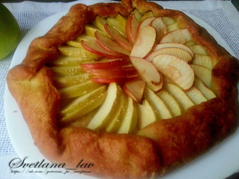 Яблочная галета