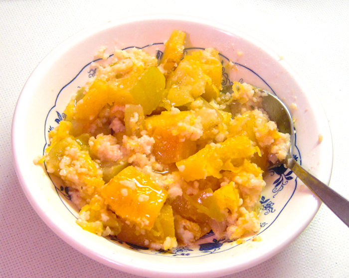 Тыква с кускусом. Сouscous mit Кürbis
