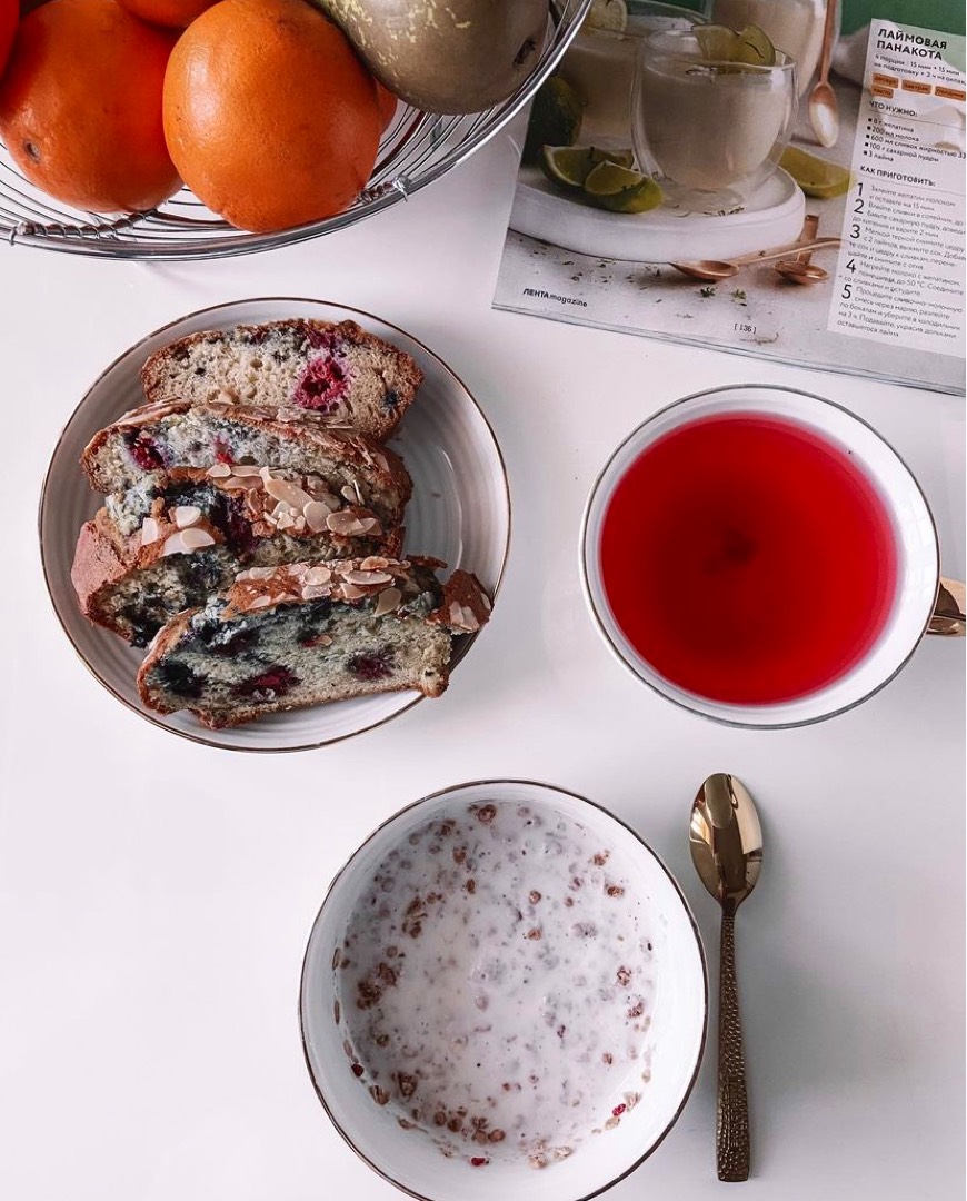 Ягодный кекс