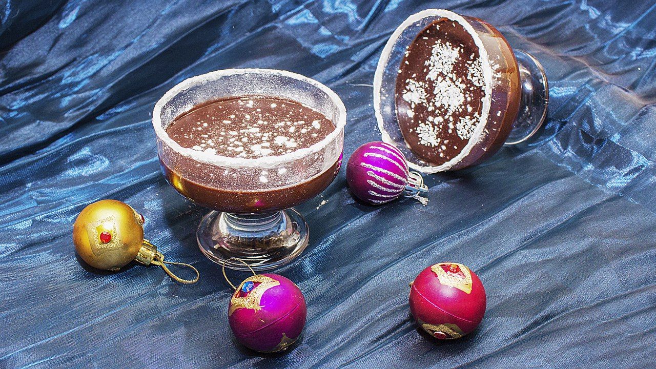 Кофейно - шоколадный мусс на праздничный стол
