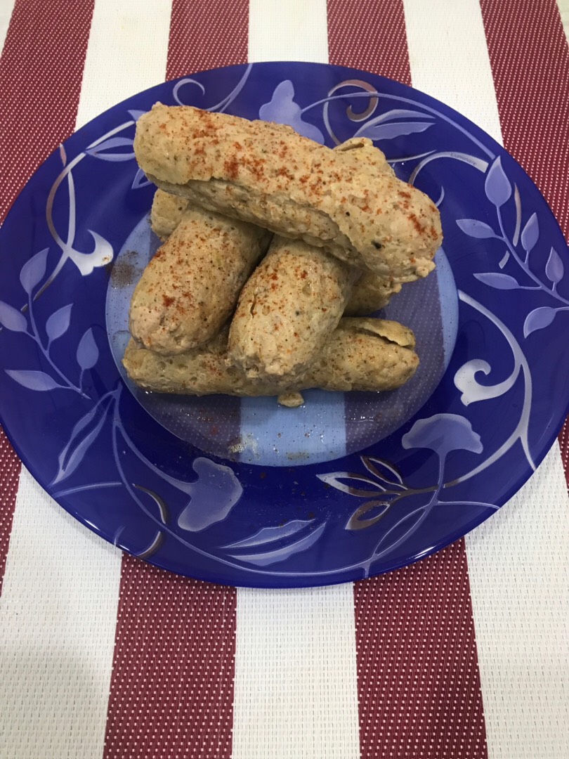 Сардельки из куриного фарша 🌭