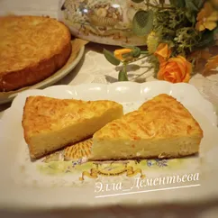 Сырно-творожная запеканка 