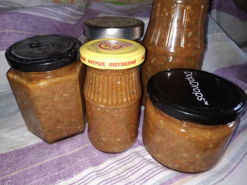 Огуречная аджика