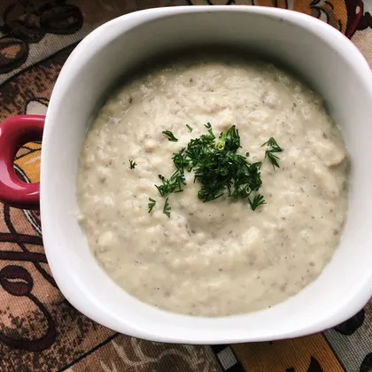 Грибной крем-суп с картофелем