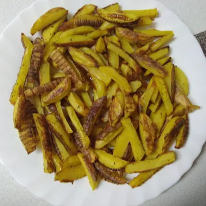 Картошка фри в духовке за 20 минут